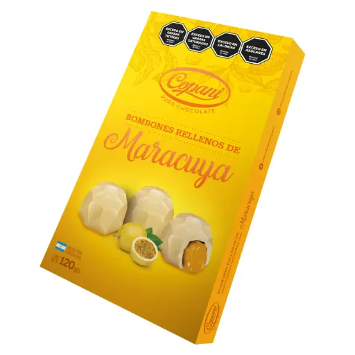 Caja de bombones de maracuya copani